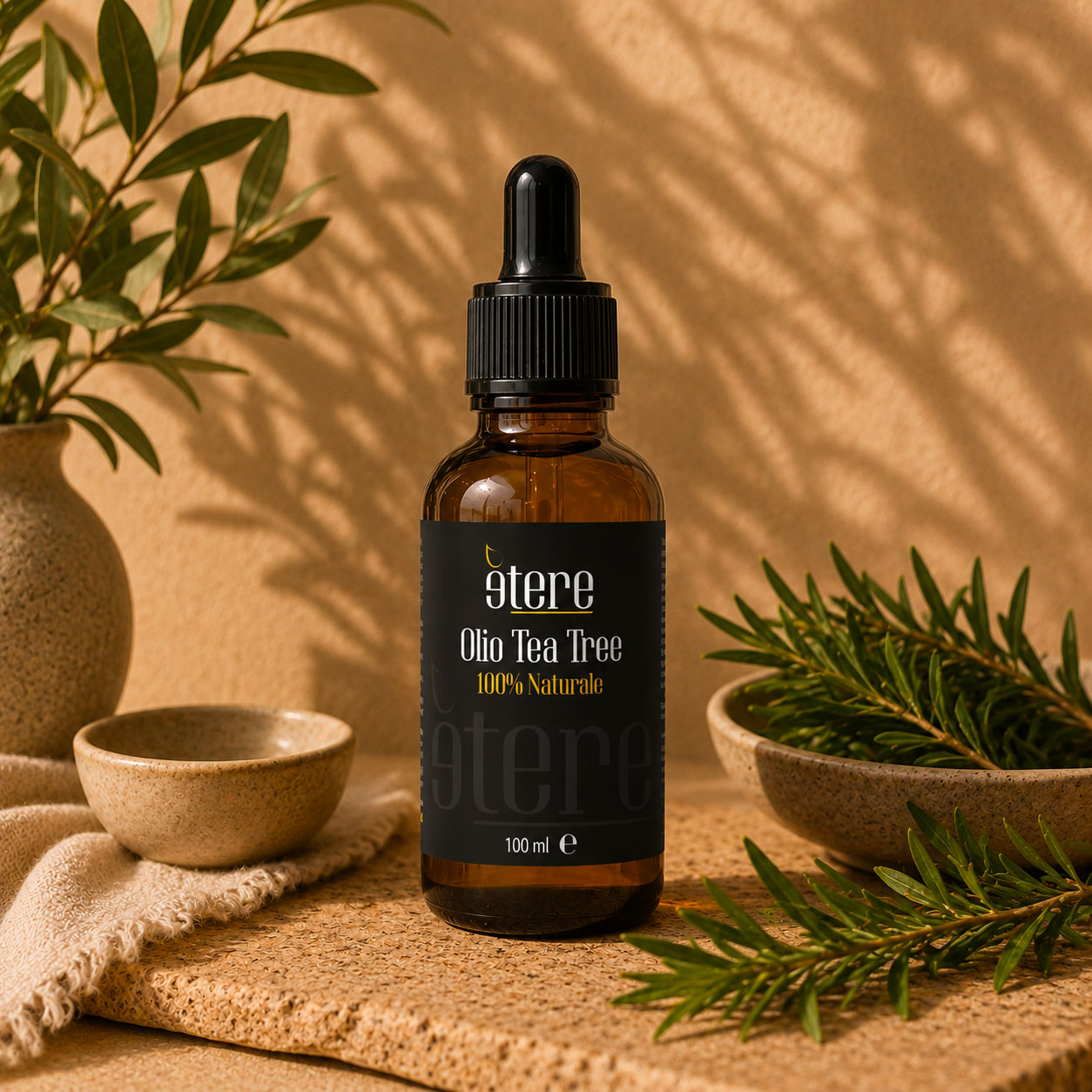 Olio vegetale di tea tree - 100 ml